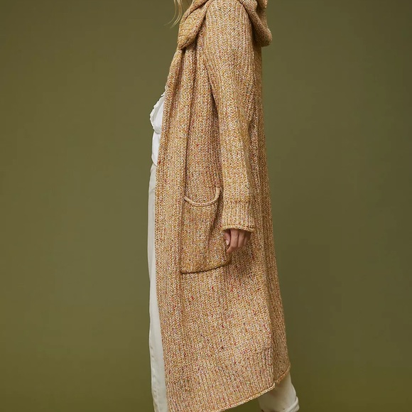Anthropologie Pilcro Hooded Duster Cardigan Size M - Picture 5 of 15
